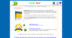 Desktop Screenshot of excel-tool.com